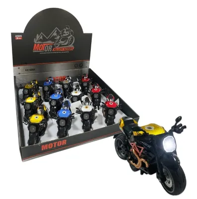MOTO COLECCION LUZ Y SONIDO (CJA X 12)