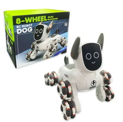 PERRO ROBOT CONTROL REMOTO (PILA RECARGABLE)