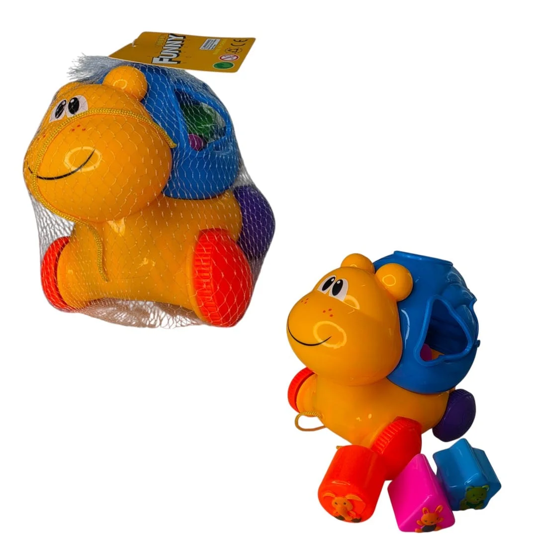 CARACOL DE ARRASTRAR DIDACTICO BOLSA MALLA
