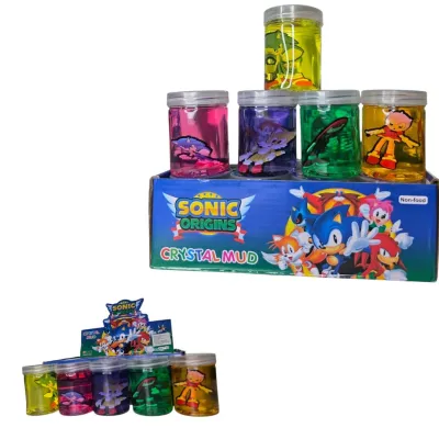 JUGUETE SLIME MUÑECO CON GUANTES EN TARRO