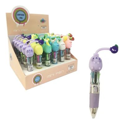 LAPICERO ANIMALES 4 COLORES (CJX36)