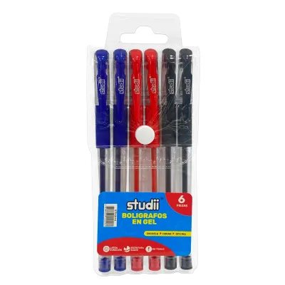 SET LAPICERO GEL X6 (CJX24)