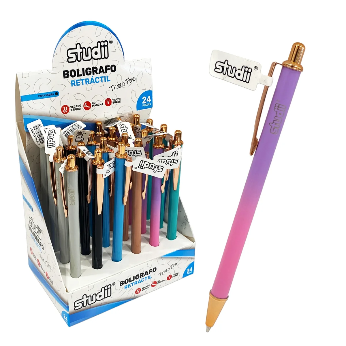 LAPICERO LISO BRILANTE (CJX24)