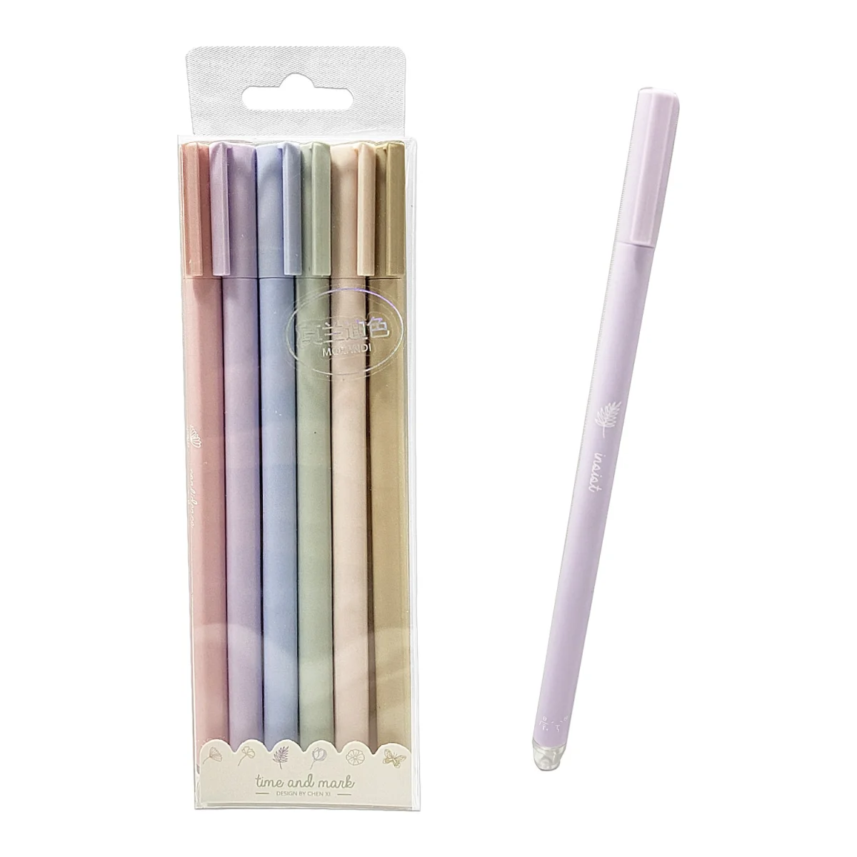 SET LAPICERO COLOR PASTEL TINTA N. X6