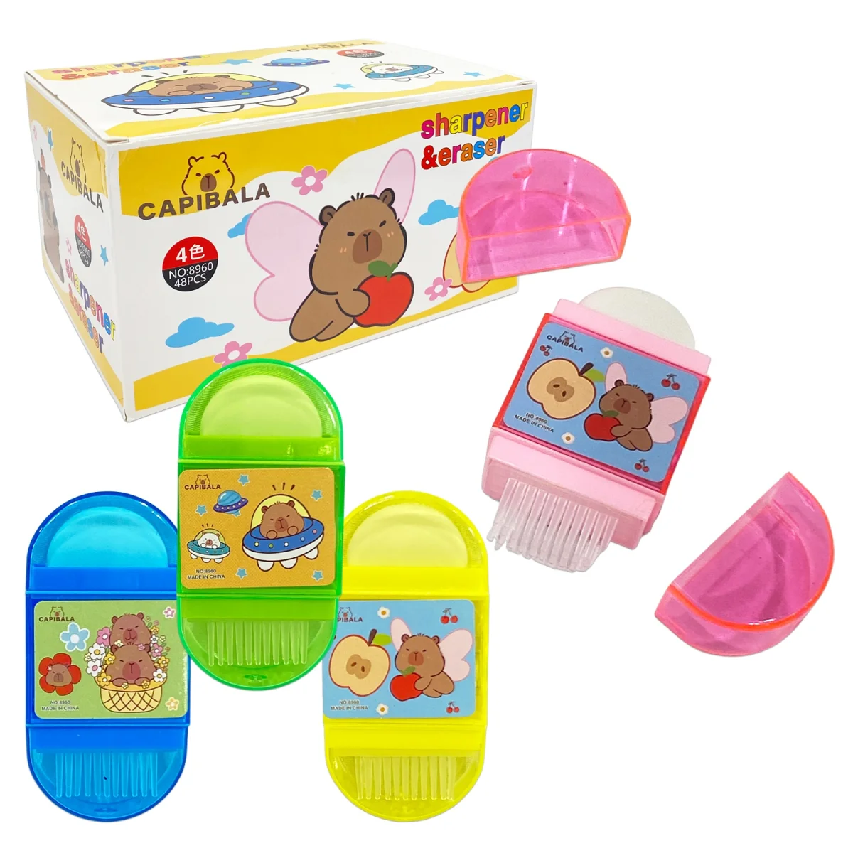 SACAPUNTA CAPIBARA 3 EN 1 (CJX48)