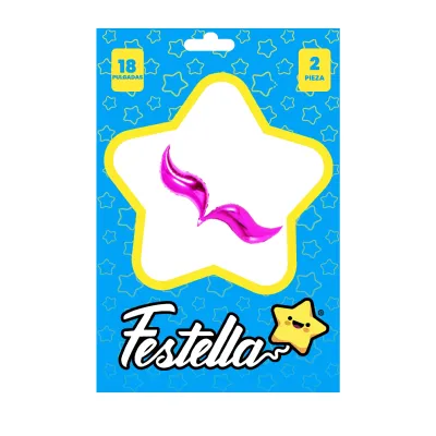 GLOBO PARA COLA SIRENA 18" FUCSIA (PQTX25)