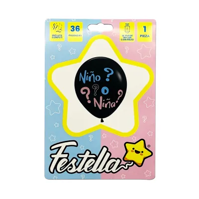 GLOBO REVELACION DE GENERO 36" (PQTX25)