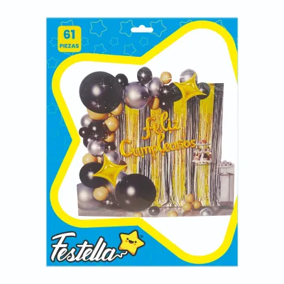 KIT GLOBO ORGANICO F.C X60PCS (PQTX5)
