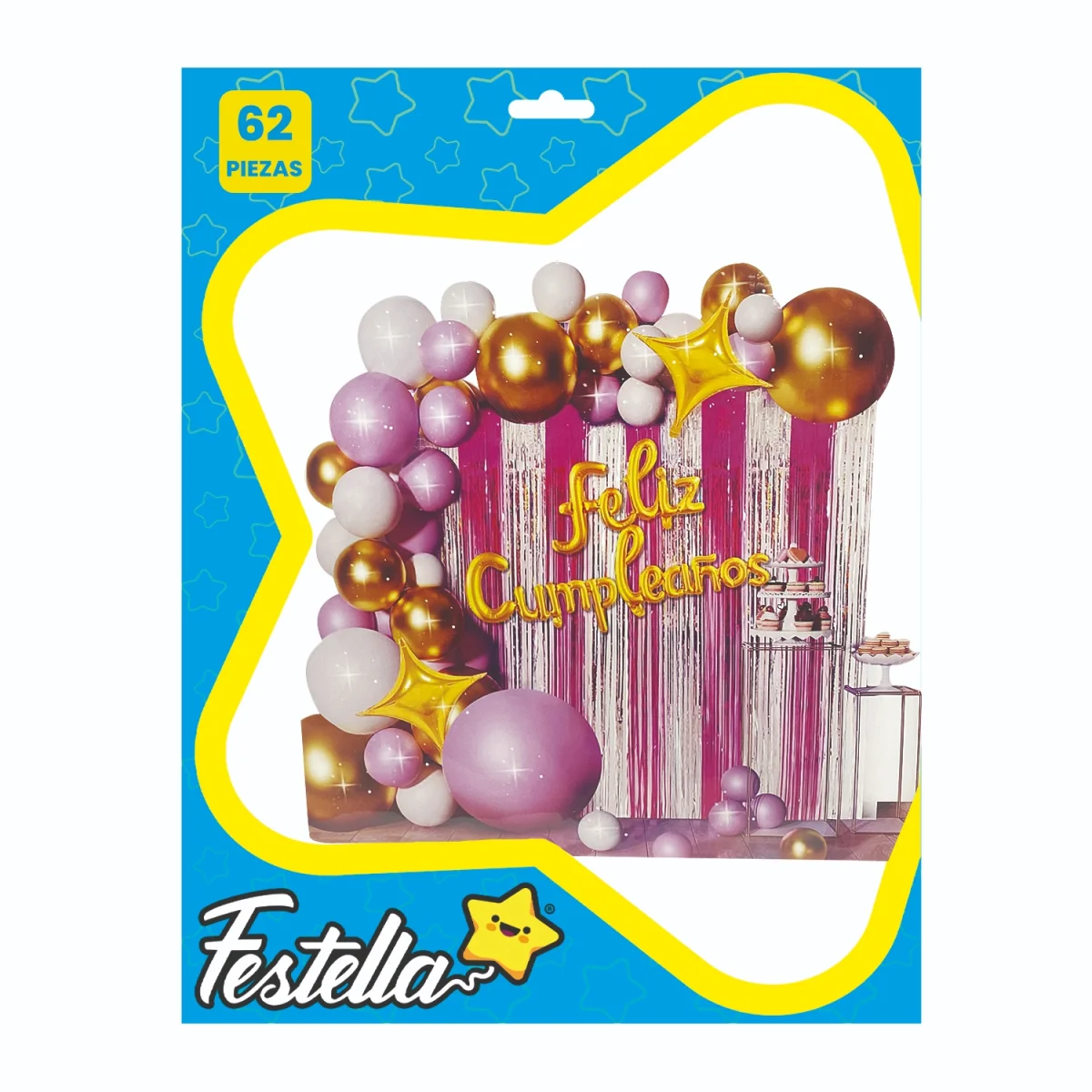KIT GLOBO ORGANICO F.C X61PCS (PQTX5)