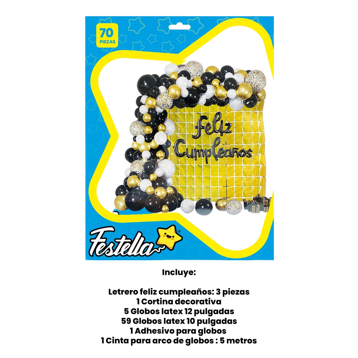 KIT GLOBO ORGANICO F.C X70 (PQTX5)