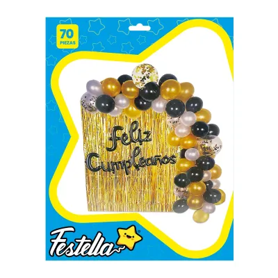 KIT GLOBO ORGANICO F.C X70PCS (PQTX5)