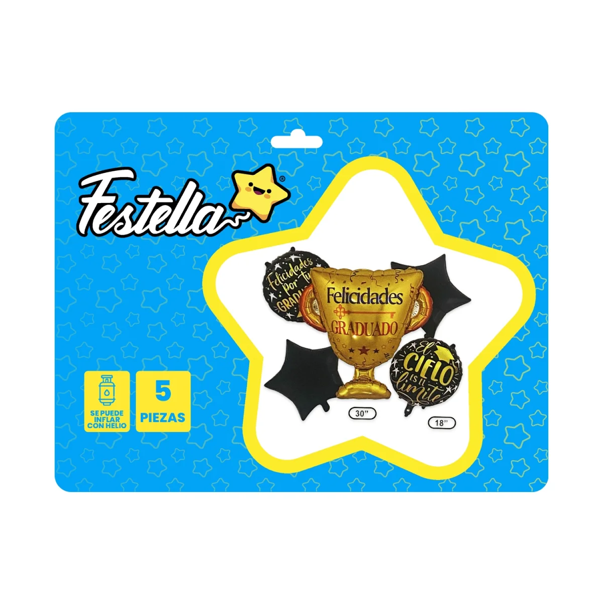 KIT GLOBO COPA GRADO X5