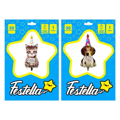 GLOBO MASCOTA 30" (PQTX25)