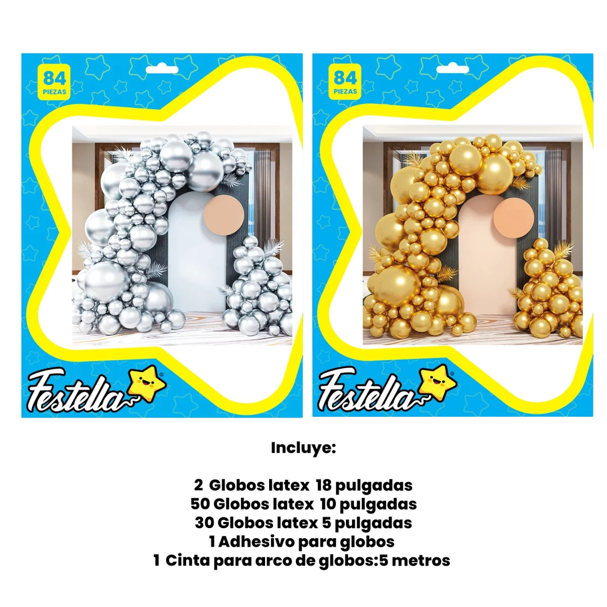 KIT GLOBO ORGANICO X84PCS (PQTX5)