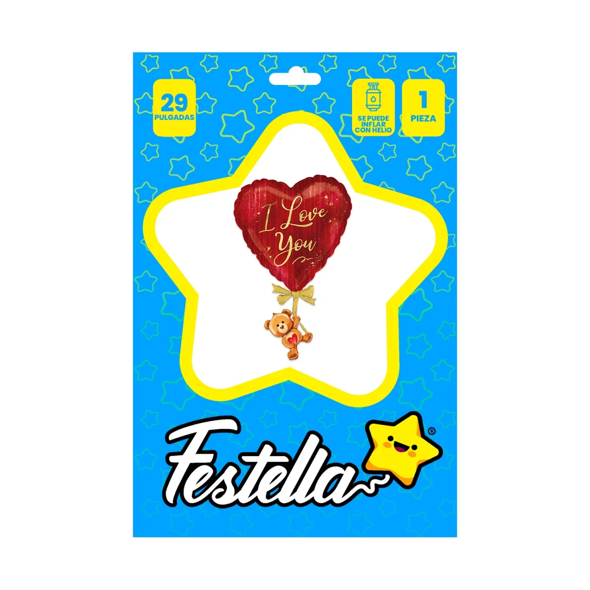 GLOBO CORAZON I LOVE YOU 29" (PQTX12),