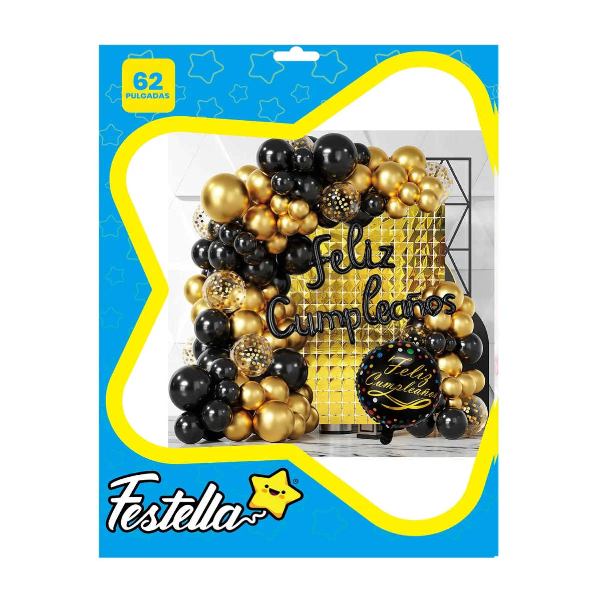 KIT GLOBO ORGANICO F.C X62PCS (PQTX5)