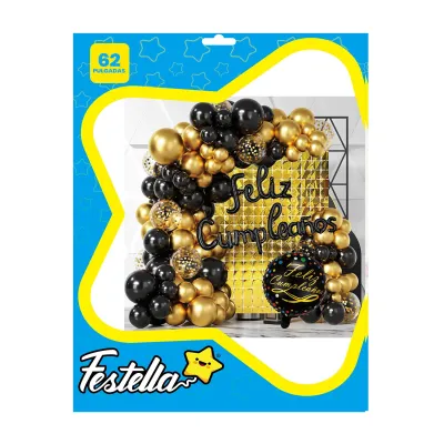 KIT GLOBO ORGANICO F.C X62PCS (PQTX5)