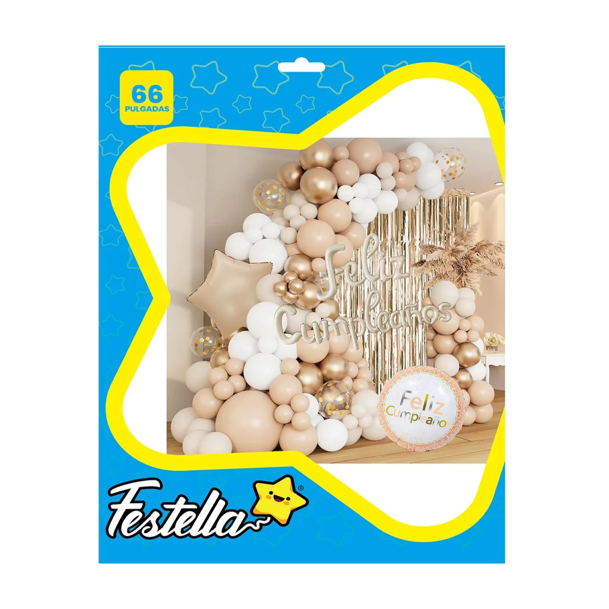 KIT GLOBO ORGANICO F.C X66PCS (PQTX5)
