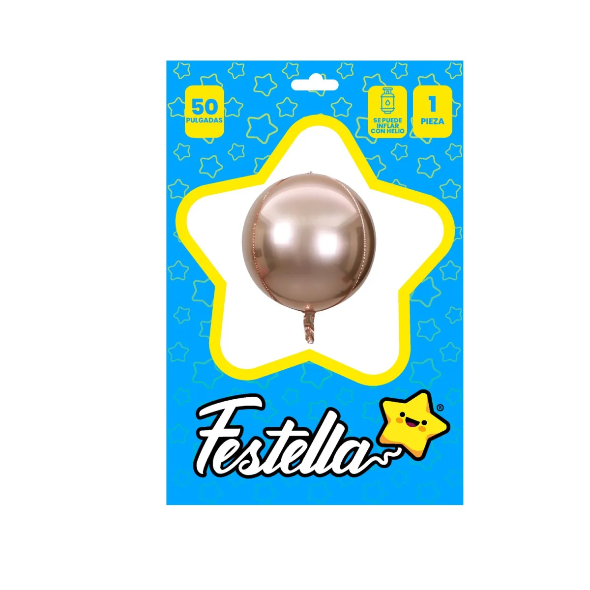 GLOBO REDONDO PALO ROSA 50" (PQTX25)