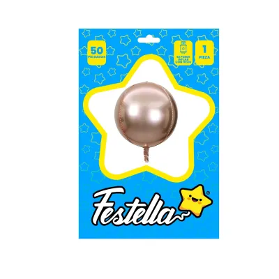 GLOBO REDONDO PALO ROSA 50" (PQTX25)