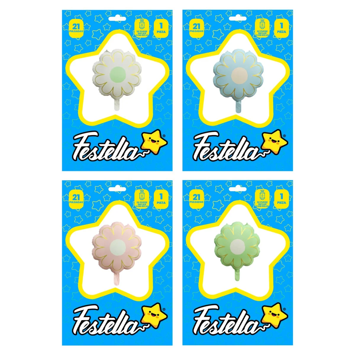 GLOBO FLOR 21" (PQTX24)