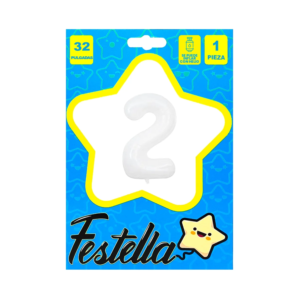 GLOBO BLANCO 32" #2 (PQTX25)