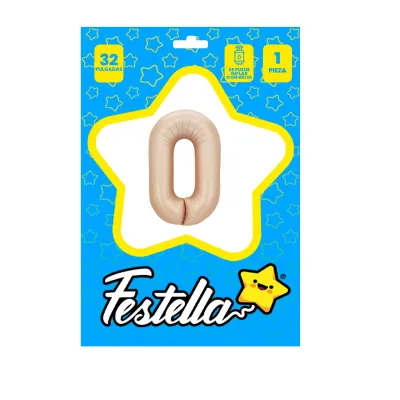 GLOBO CARAMELO 32" #0 (PQTX25)