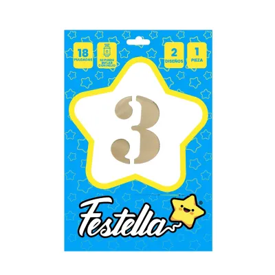 GLOBO CARAMELO 32" #3 (PQTX25)