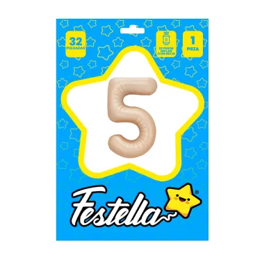 GLOBO CARAMELO 32" #5 (PQTX25)