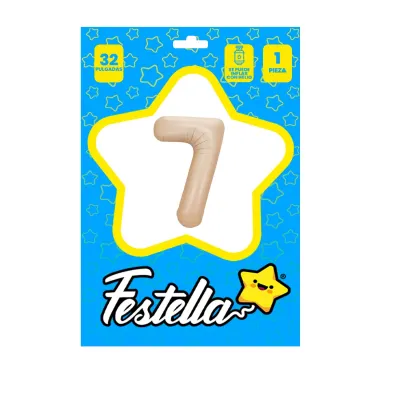 GLOBO CARAMELO 32" #7 (PQTX25)