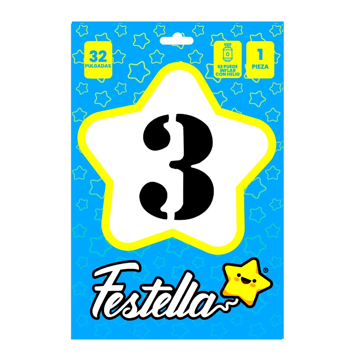 GLOBO NEGRO 32" #3 (PQTX25)