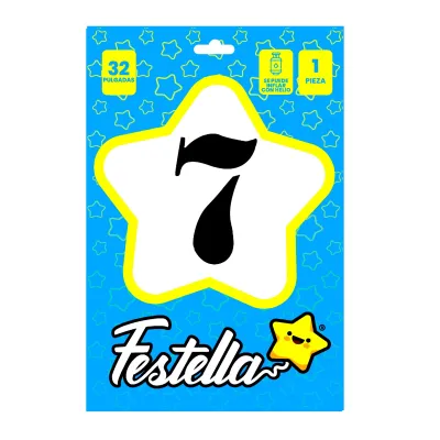 GLOBO NEGRO 32" #7 (PQTX25)