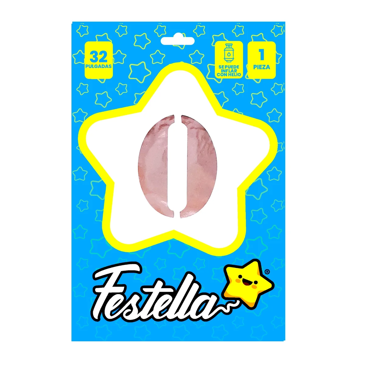 GLOBO PALO ROSA 32" #0 (PQTX25)