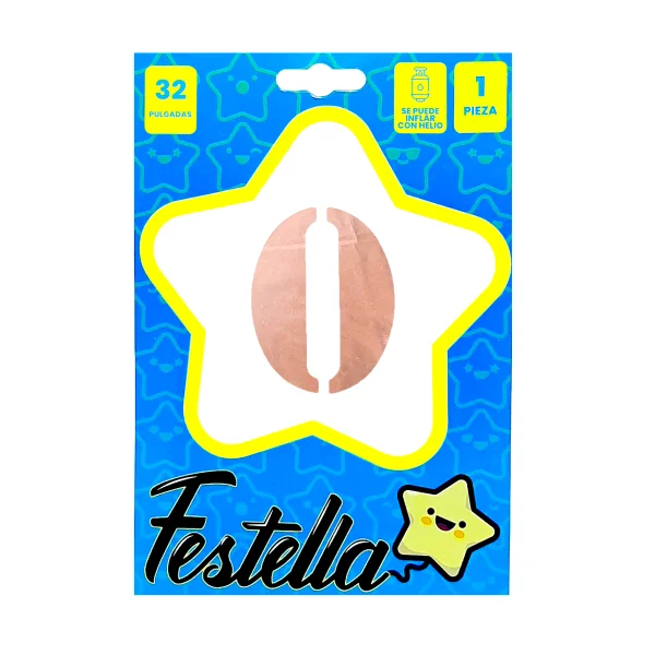 GLOBO PALO ROSA 32" #0 (PQTX25)