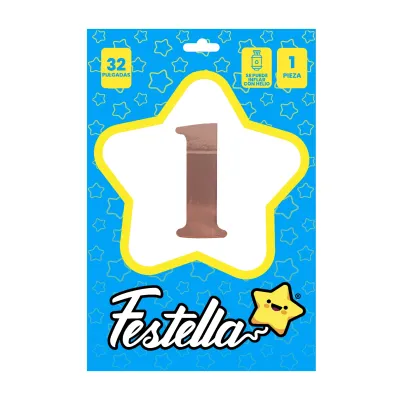 GLOBO PALO ROSA 32" #1 (PQTX25)