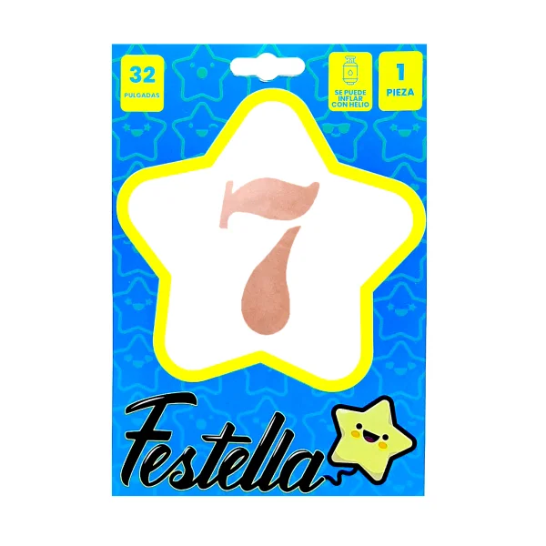 GLOBO PALO ROSA 32" #7 (PQTX25)