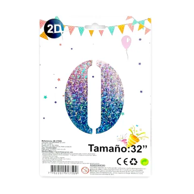 GLOBO DEGRADE 32" #0 (PQTX25)