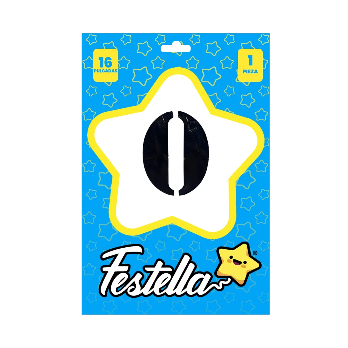 GLOBO NEGRO 16" #0 (PQTX25)