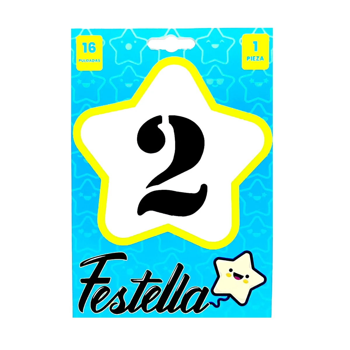 GLOBO NEGRO 16" #2 (PQTX25)