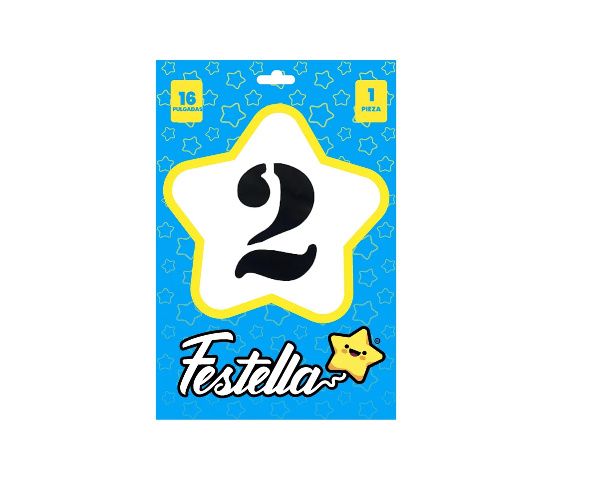 GLOBO NEGRO 16" #2 (PQTX25)