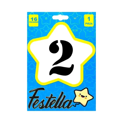 GLOBO NEGRO 16" #2 (PQTX25)