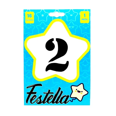 GLOBO NEGRO 16" #2 (PQTX25)