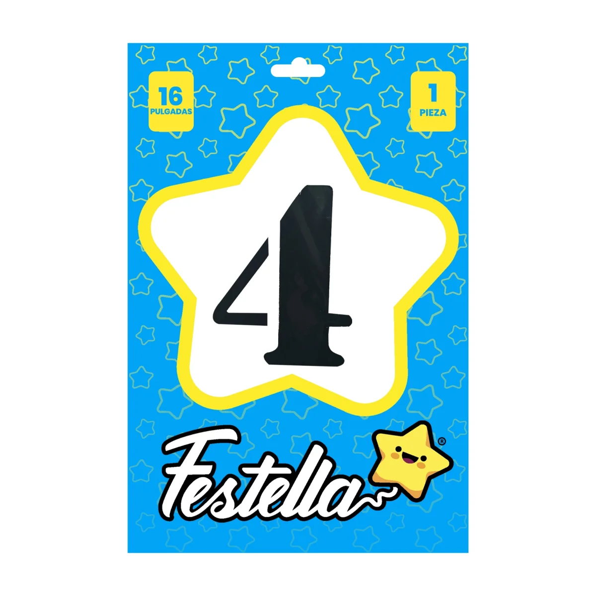 GLOBO NEGRO 16" #4 (PQTX25)