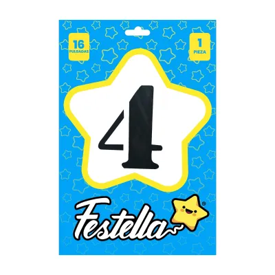 GLOBO NEGRO 16" #4 (PQTX25)