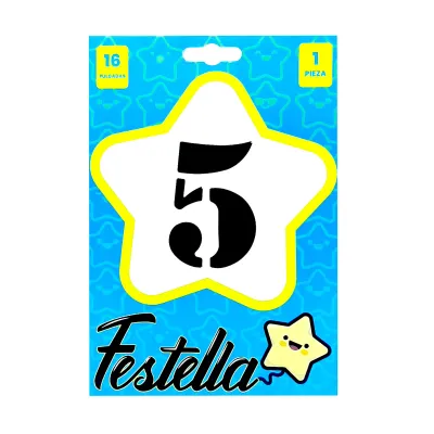 GLOBO NEGRO 16" #5 (PQTX25)