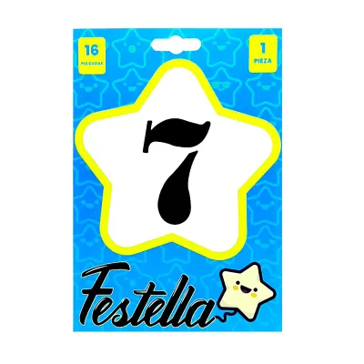 GLOBO NEGRO 16" #7 (PQTX25)