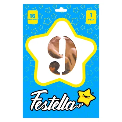 GLOBO PALO ROSA 16" #9 (PQTX25)