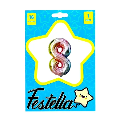 GLOBO DEGRADE 16" #8(PQTX25)