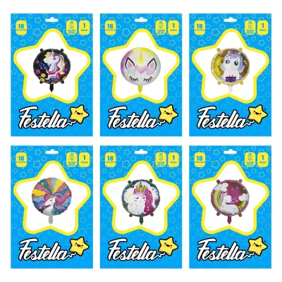 GLOBO UNICORNIO 18"(PQTX25)