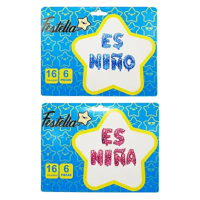 GLOBO ES NIÑA(PQTX12)